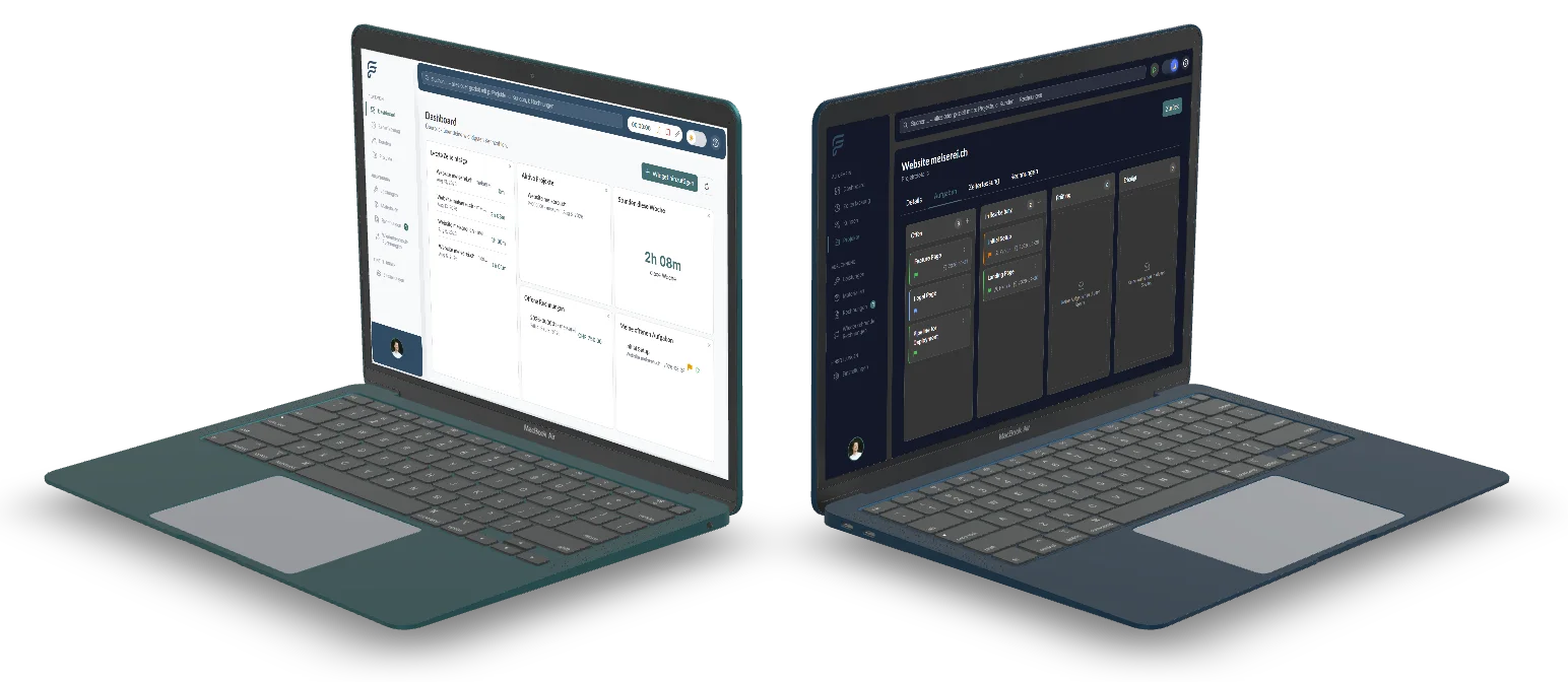 FlowBill Dashboard Übersicht